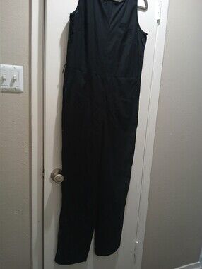 W by Worth Black Jumpsuit Size 8